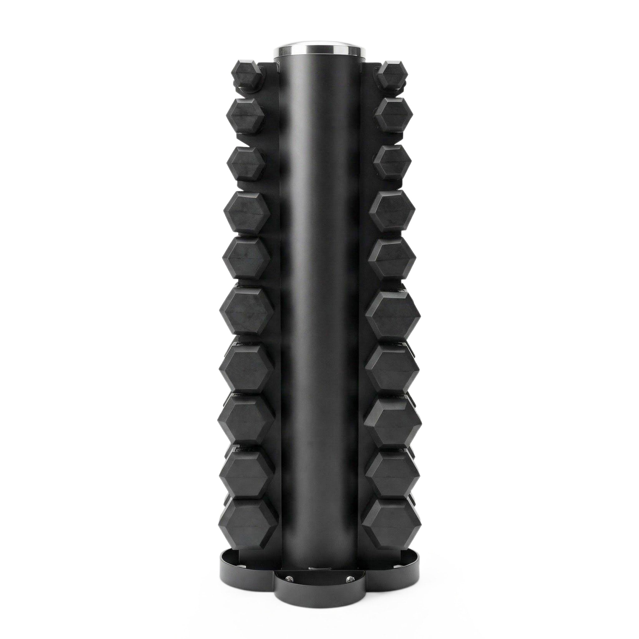 Hexagon Dumbbells | set 1-10kg + storage toren To The Max - Gym Equipment