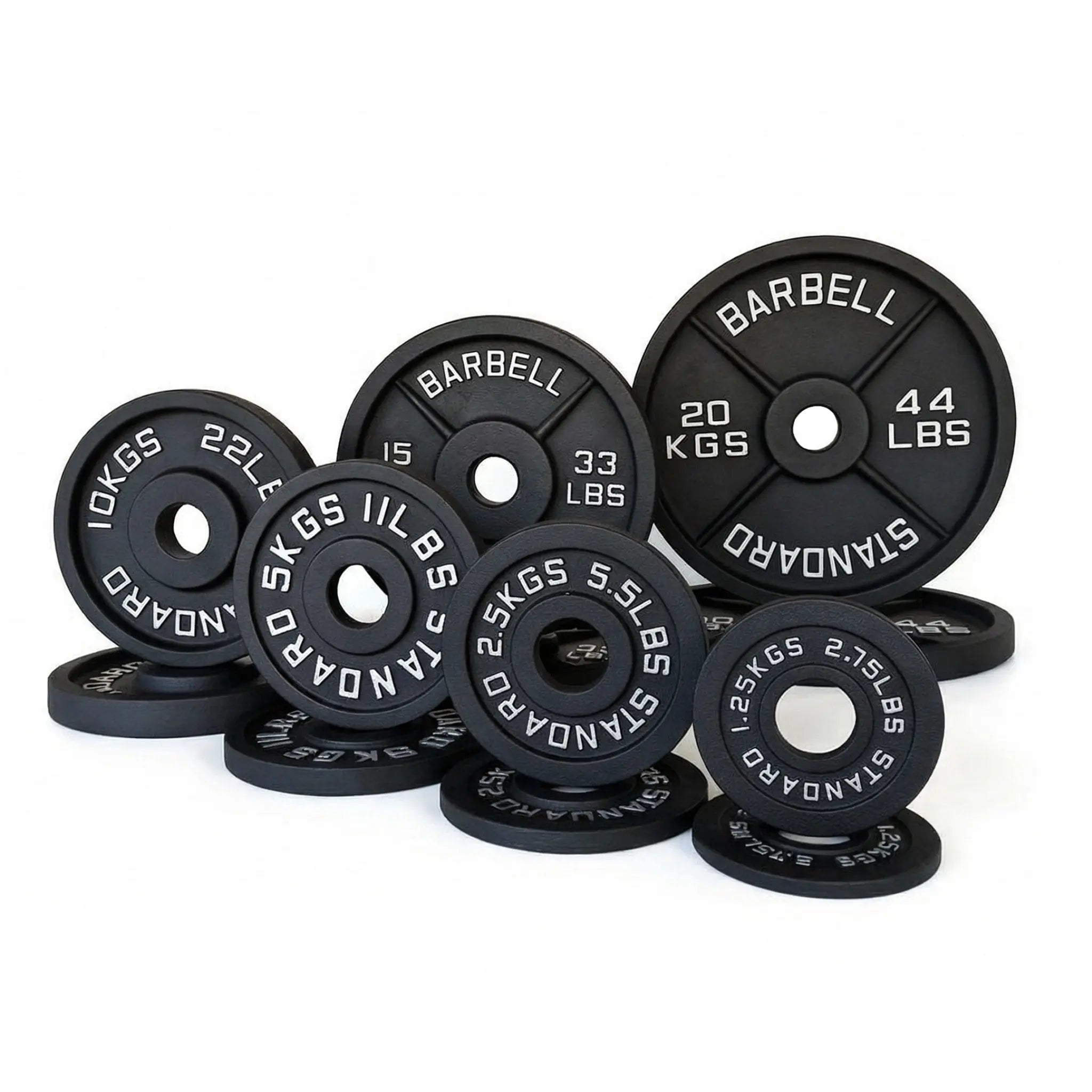 Gietijzeren plates | Set 100 kg To The Max - Gym Equipment