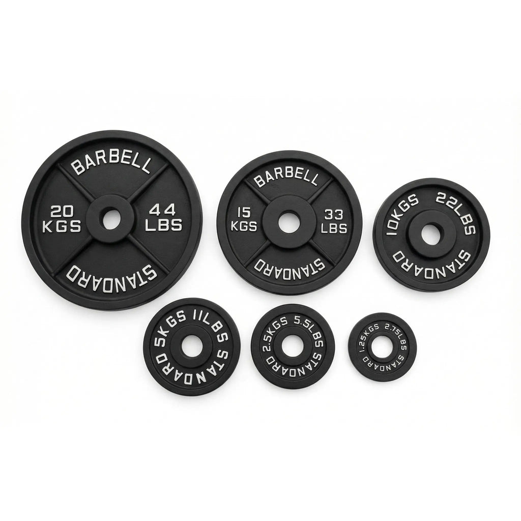 Gietijzeren plates | Set 100 kg To The Max - Gym Equipment