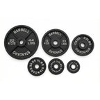 Gietijzeren plates | Set 100 kg To The Max - Gym Equipment