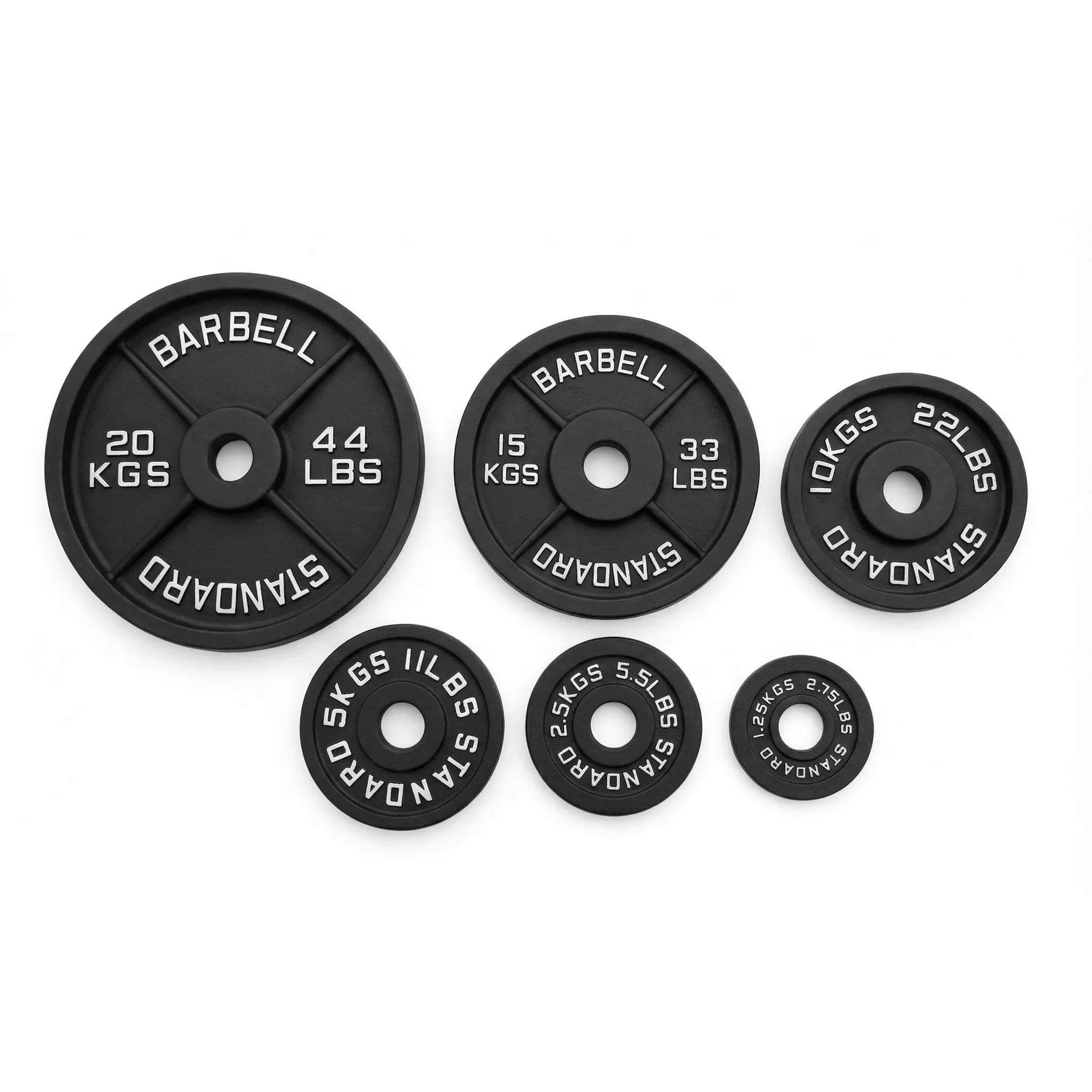 Gietijzeren plates | Set 100 kg To The Max - Gym Equipment